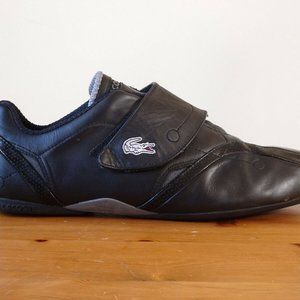 LACOSTE Protect Men's Casual Black Leather Loafer Shoes Size 12 US